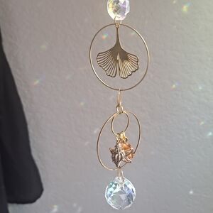 Gold Oceanvibe Suncatcher Handmade